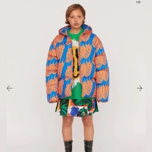 NEW Lazy Oaf Little Devil Puffer Jacket